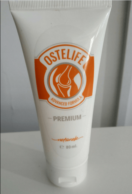 Foto dun tubo con crema, experiencia con Ostelife Premium Plus