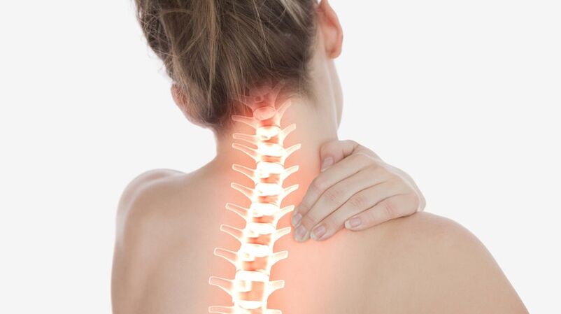 Síntomas da osteocondrose