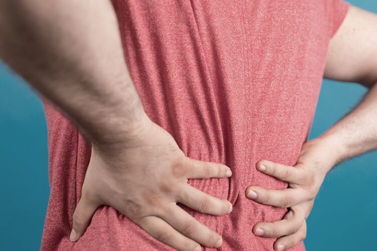 Causas da dor nas costas na rexión lumbar